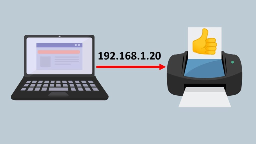 Berbagi Printer dengan IP Address