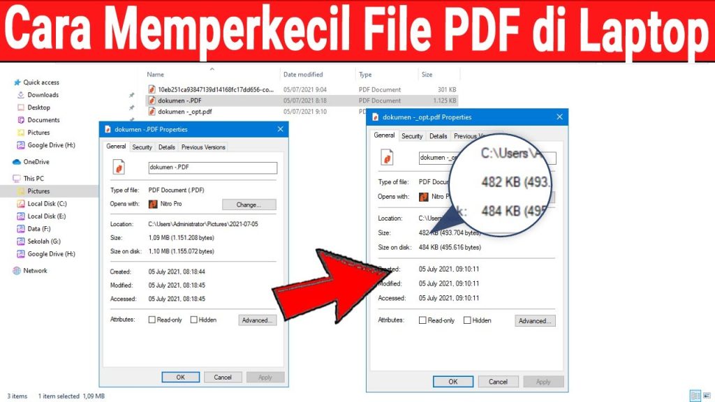 Cara Mengecilkan Ukuran File PDF