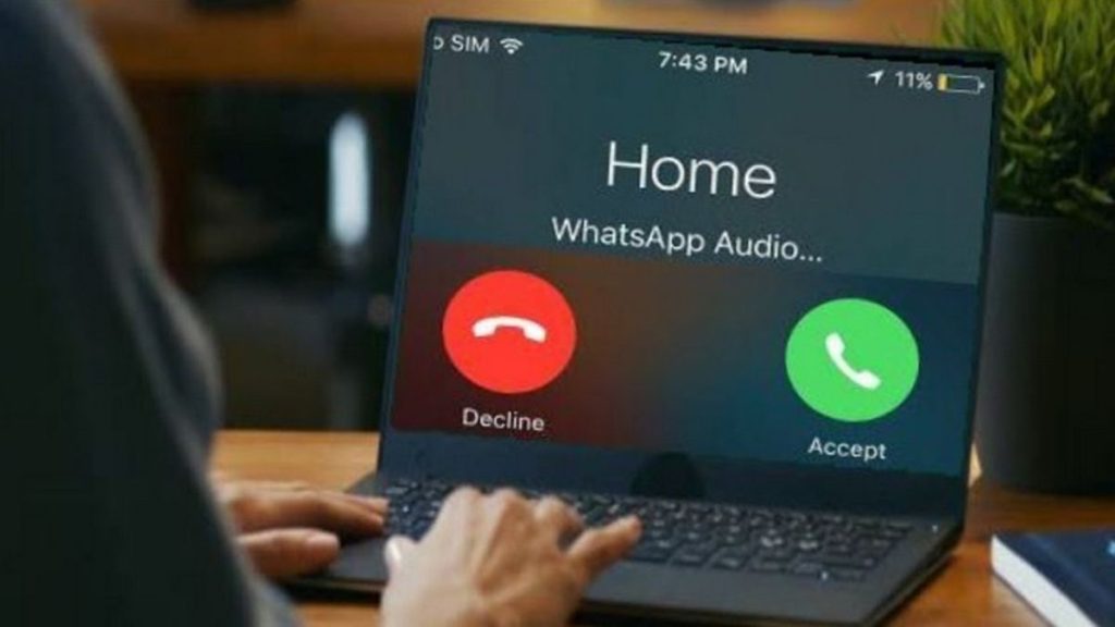 cara video call whatsapp di laptop