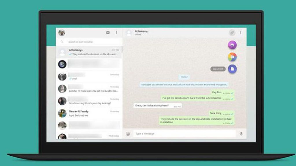 cara video call whatsapp di laptop paling mudah