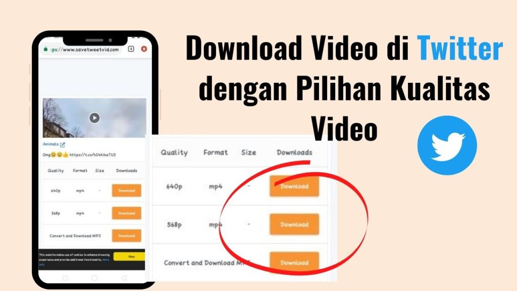 Cara Download Video di Twitter Full HD